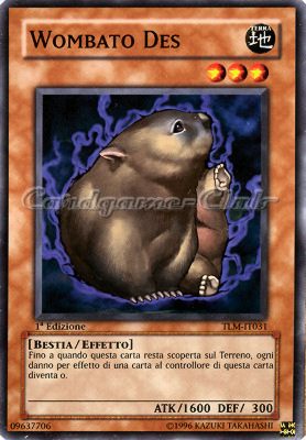 TLM-IT031 Wombato Des comune 1a Edizione (IT) -NEAR MINT-