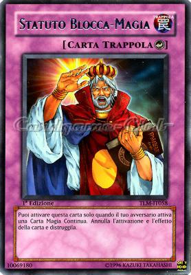 TLM-IT058 Statuto Blocca-Magia rara 1a Edizione (IT)  -PLAYED-
