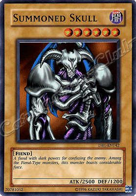 DB1-EN142 Summoned Skull super rara -NEAR MINT-