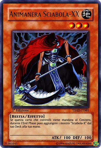 TSHD-IT081 Animanera Sciabola-XX ultra rara 1a Edizione (IT) -NEAR MINT-