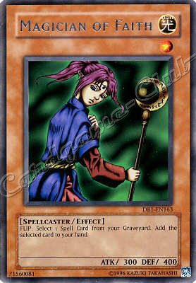 DB1-EN163 Magician of Faith rara -GOOD-