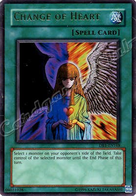 DB1-EN168 Change of Heart ultra rara -NEAR MINT-