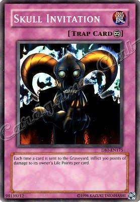 DB1-EN175 Skull Invitation comune -NEAR MINT-