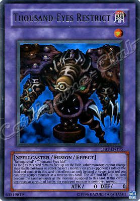 DB1-EN195 Thousand-Eyes Restrict ultra rara -NEAR MINT-