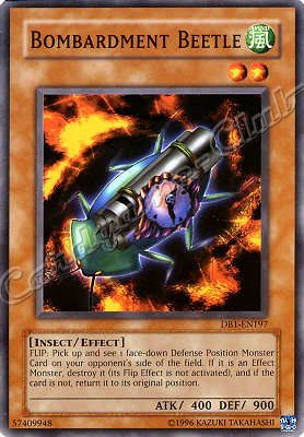 DB1-EN197 Bombardment Beetle comune -NEAR MINT-