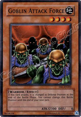 DB1-EN202 Goblin Attack Force super rara -NEAR MINT-
