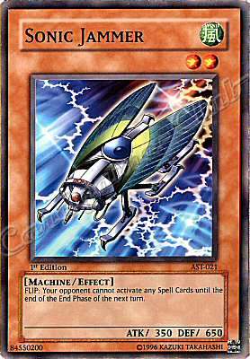 AST-021 Sonic Jammer comune 1st Edition -NEAR MINT-