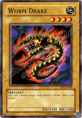 DB1-EN208 Worm Drake comune -NEAR MINT-