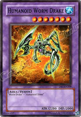 DB1-EN209 Humanoid Worm Drake comune  -PLAYED-