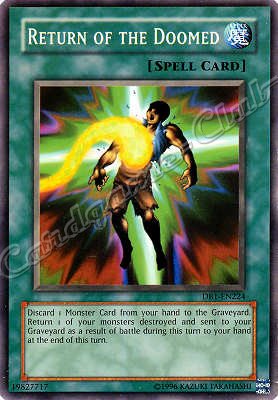 DB1-EN224 Return of the Doomed comune -NEAR MINT-
