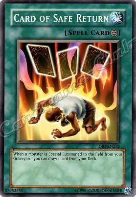 DB1-EN232 Card of Safe Return comune -NEAR MINT-