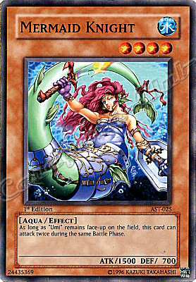 AST-025 Mermaid Knight comune 1st Edition -NEAR MINT-