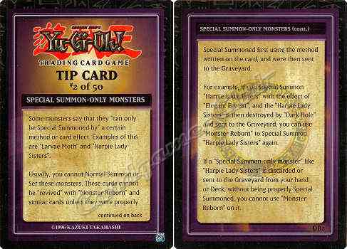 DB02 Special Summon-Only Monsters comune -NEAR MINT-