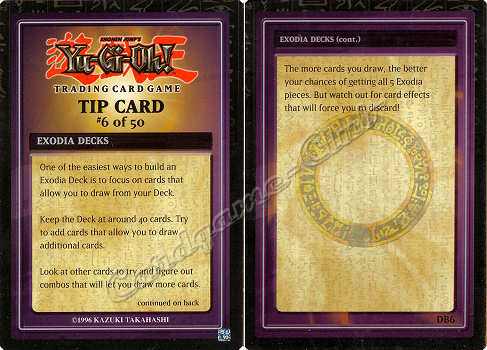 DB06 Exodia Decks comune -NEAR MINT-