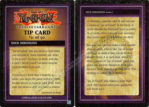 DB11 Deck Shrinking comune -NEAR MINT-