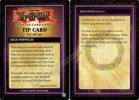 DB17 Deck Formulas comune -NEAR MINT-