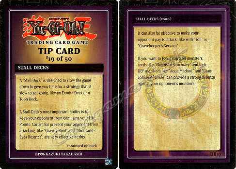 DB19 Stall Decks comune -NEAR MINT-