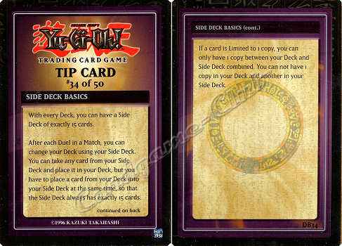 DB34 Side Deck Basics comune -NEAR MINT-