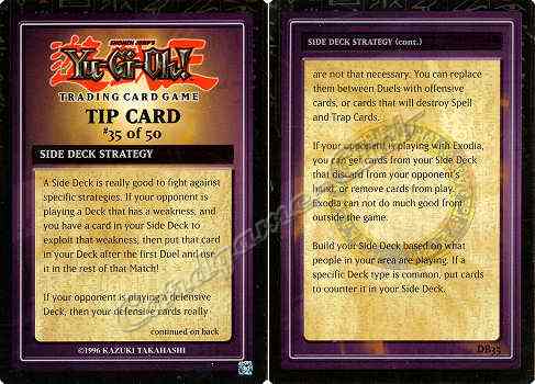 DB35 Side Deck Strategy comune -NEAR MINT-