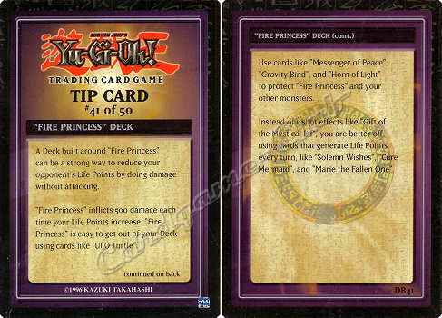 DB41 "Fire Princess" Deck comune -NEAR MINT-