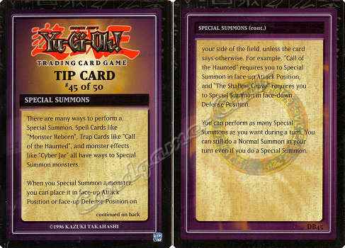 DB45 Special Summons comune -NEAR MINT-