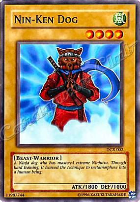 DCR-002 Nin-Ken Dog comune Unlimited -NEAR MINT-