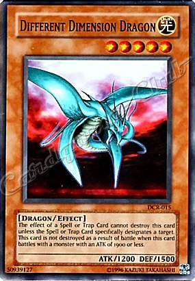 DCR-015 Different Dimension Dragon super rara Unlimited -NEAR MINT-