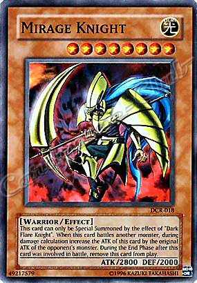 DCR-018 Mirage Knight super rara Unlimited -NEAR MINT-