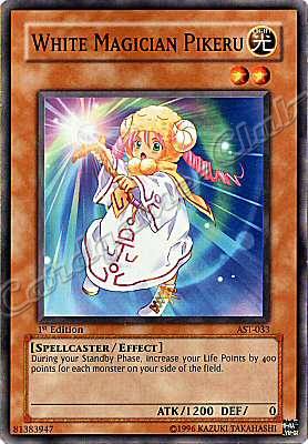 AST-033 White Magician Pikeru comune 1st Edition -NEAR MINT-