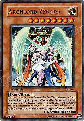 AST-034 Archlord Zerato ultra rara 1st Edition -NEAR MINT-