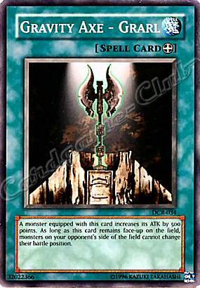 DCR-034 Gravity Axe-Grarl comune Unlimited -NEAR MINT-