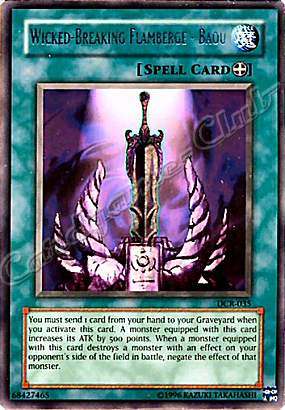 DCR-035 Wicked-Breaking Flamberge-Baou rara Unlimited -NEAR MINT-