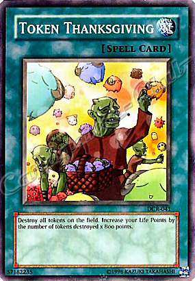 DCR-041 Token Thanksgiving comune Unlimited -NEAR MINT-