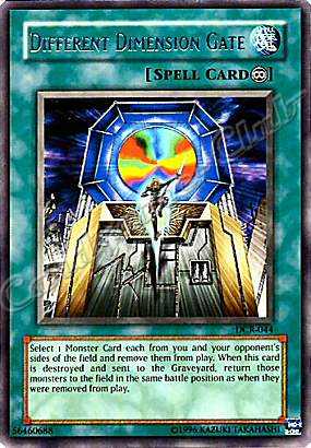 DCR-044 Different Dimension Gate rara Unlimited -NEAR MINT-
