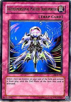 DCR-052 Interdimensional Matter Transporter ultra rara Unlimited -NEAR MINT-