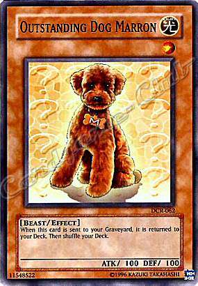 DCR-062 Outstanding Dog Marron comune Unlimited -NEAR MINT-