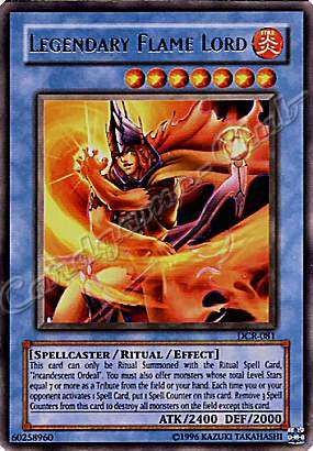 DCR-081 Lagendary Flame Lord rara Unlimited -NEAR MINT-