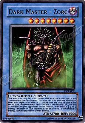 DCR-082 Dark Master-Zorc super rara Unlimited -NEAR MINT-