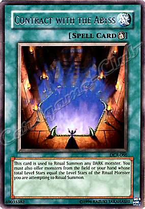 DCR-086 Contract With the Abyss rara Unlimited -NEAR MINT-