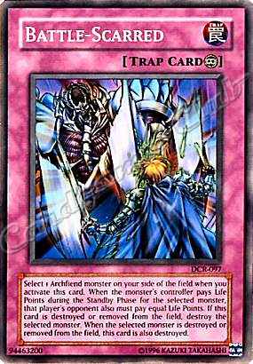 DCR-097 Battle-Scarred comune Unlimited -NEAR MINT-