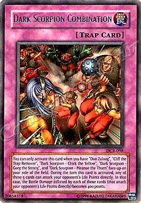 DCR-098 Dark Scorpion Combination rara Unlimited -NEAR MINT-