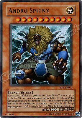 EP1-EN002 Andro Sphinx ultra rara -NEAR MINT-