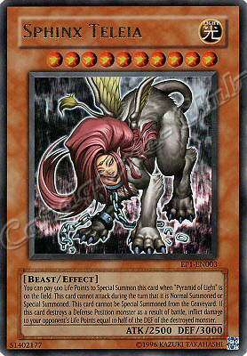 EP1-EN003 Sphinx Teleia ultra rara -NEAR MINT-