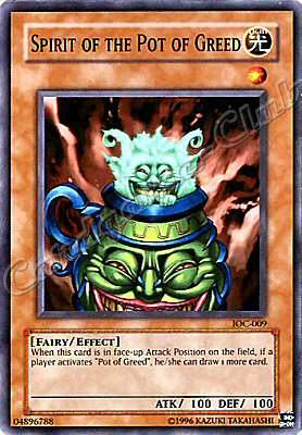 IOC-009 Spirit of the Pot of Greed comune Unlimited -NEAR MINT-