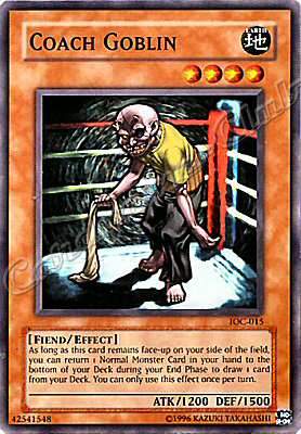 IOC-015 Coach Goblin comune Unlimited -NEAR MINT-