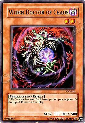 IOC-016 Witch Doctor of Chaos comune Unlimited -NEAR MINT-