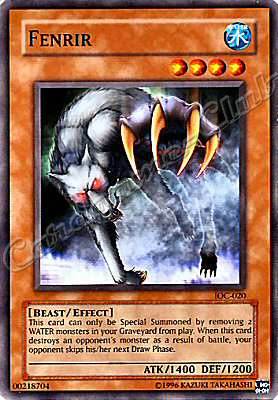 IOC-020 Fenrir comune Unlimited -NEAR MINT-
