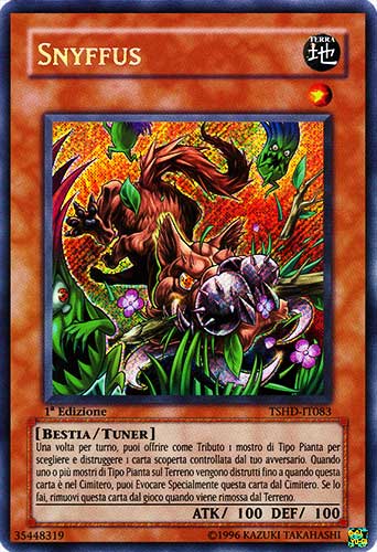 TSHD-IT083 Snyffus rara segreta 1a Edizione (IT) -NEAR MINT-