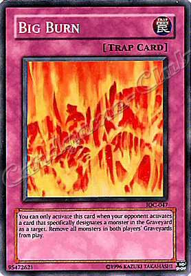 IOC-047 Big Burn super rara Unlimited -NEAR MINT-