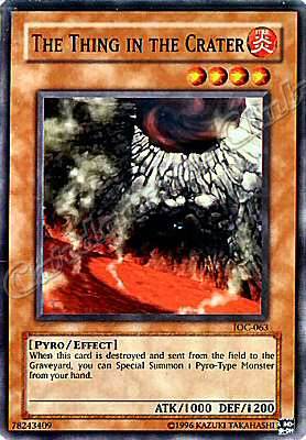 IOC-063 The Thing in the Crater comune Unlimited -NEAR MINT-